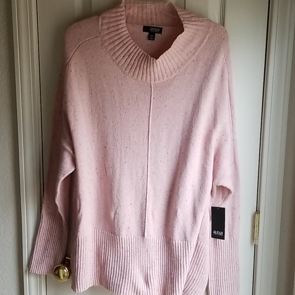 NWT ANA BABY PINKTURTLENECK SWEATER
